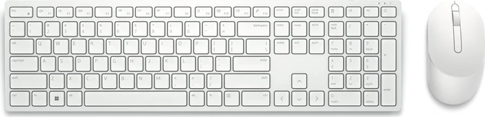 Dell KM5221W Pro Wireless Keyboard and Mouse, weiß, USB, DE