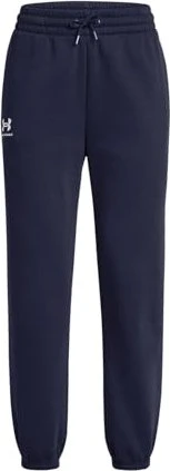 Under Armour Icon Fleece Trainingshose lang midnight navy/white (Damen)
