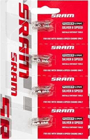 SRAM PowerLock 8s Verschlussglied silber