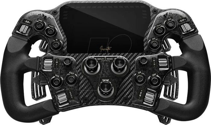 Asetek Invicta Formula Button Box Steering Wheel black on black (PC)