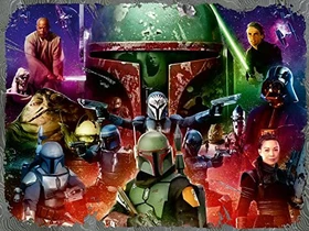 Ravensburger Puzzle Star Wars Boba Fett Bounty Hunter