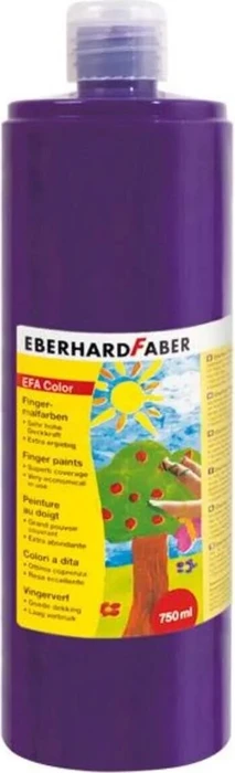 Eberhard Faber EFA Color Fingerfarbe, purpurviolett, 750ml