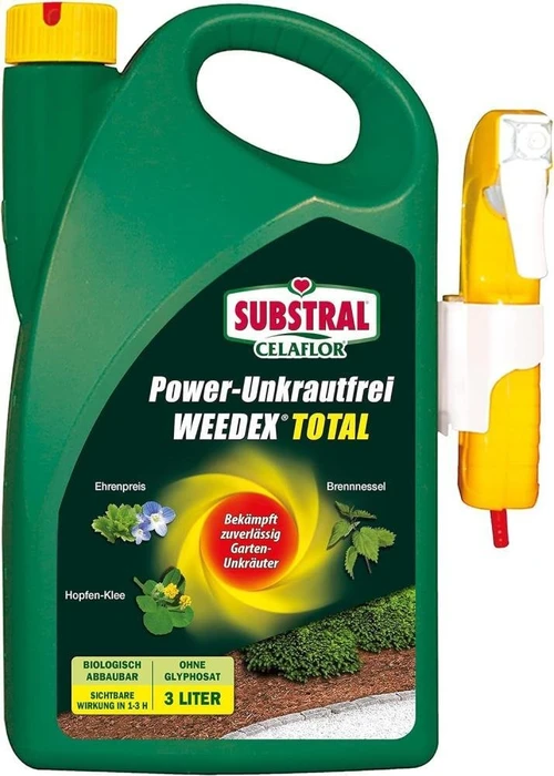 Evergreen Garden Care Substral Celaflor Power-Unkrautfrei Weedex Total, 3l