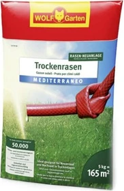 Wolf-Garten LU-TR 165 Trocken-Rasen Mediterrano Saatgut,  5kg