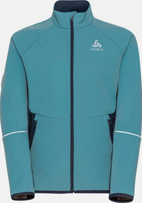 Odlo Engvik Funktionsjacke reef waters/dark sapphire (Junior)