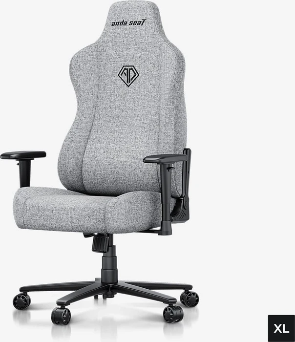Anda Seat Novis Ultra Gamingstuhl, Size XL, Stoff grau
