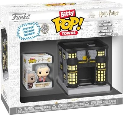 FunKo Bitty Pop! Towns - Harry Potter - Garrick Ollivander and Ollivander Wand Shop
