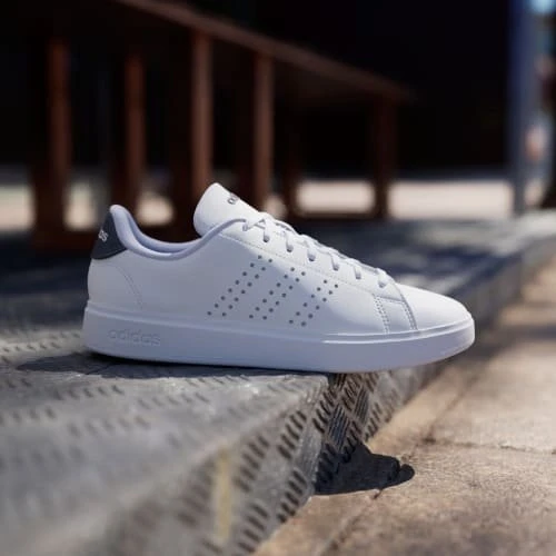 adidas Advantage 2.0 cloud white/shadow navy (Damen)
