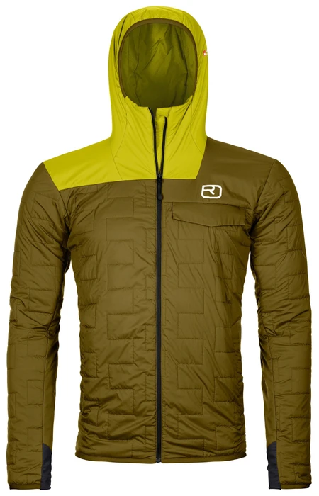 Ortovox Swisswool Piz Badus Funktionsjacke green moss (Herren)