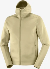 Salomon Outline Warm Hooded Jacke gray green (Herren)