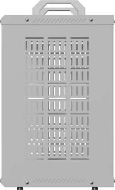 Lanberg Open Rack Series OR10 10" Open Frame Rack 9HE, 4-Pfosten, Flat Pack, IP20, RAL 7035, 300mm tief