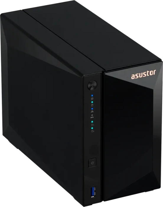 Asustor Drivestor 2 Pro Gen2 AS3302T, 2GB RAM, 1x RJ-45 2.5GBase-T, 3x USB-A 3.0