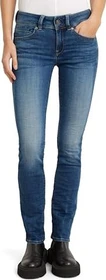 G-Star Midge Straight Jeans medium indigo aged (Damen)
