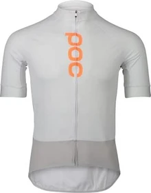 POC Essential Road Logo Trikot kurzarm hydrogen white/granite grey (Herren)