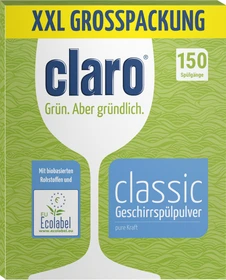 Claro Classic Geschirrspülpulver, 2.70kg
