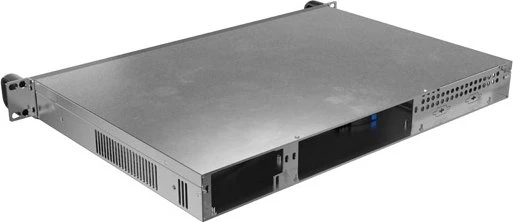 Lanberg Servergehäuse 300/100, schwarz/grau, 1HE, Flex-ATX