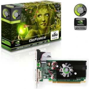 Point of View GeForce GT 520, 1GB DDR3, VGA, DVI, HDMI