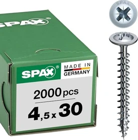 Spax WIROX A9J 4CUT PZ2 Universalschraube, 4.5x30mm, 2000 Stück