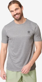 Olaian UV Funktionsshirt kurzarm print grau (Herren)