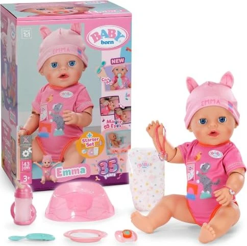 Zapf creation BABY born Puppe - Emma Click & Play