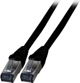 EFB Elektronik TPE Superflex Industrial-Patchkabel, Cat6a, S/FTP, RJ-45/RJ-45, 3m, schwarz