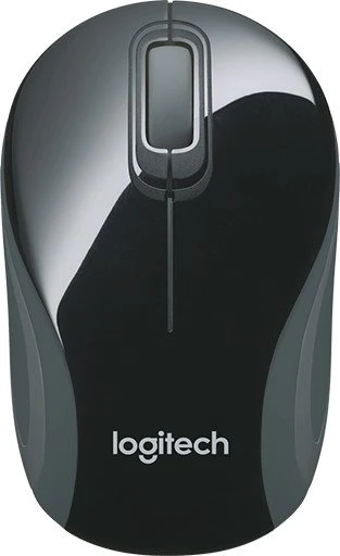 Logitech M187 Wireless Mini Mouse schwarz, USB