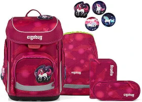 Ergobag Cubo MondzauBär 2026 Schulrucksack-Set, 5-tlg.