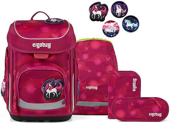 Ergobag Cubo MondzauBär 2026 Schulrucksack-Set, 5-tlg.