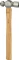 KS Tools Schlosserhammer Hickorystiel, englische Form Vorschaubild