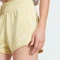 adidas Pacer Essentials Knit High-Rise Shorts powder yellow/white (Damen) Vorschaubild