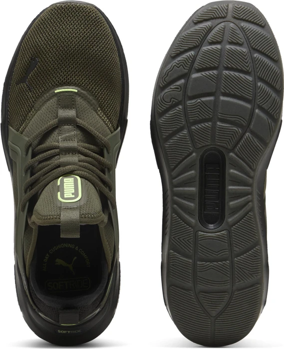 Puma Softride Enzo 5 dark olive/puma black/fizzy light