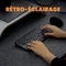 Perixx Periboard-732 Wireless Mini Keyboard, schwarz, LEDs weiß, USB, FR Vorschaubild