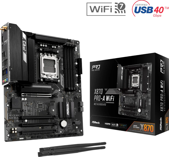 ASRock X870 Pro-A WiFi (AMD AM5)