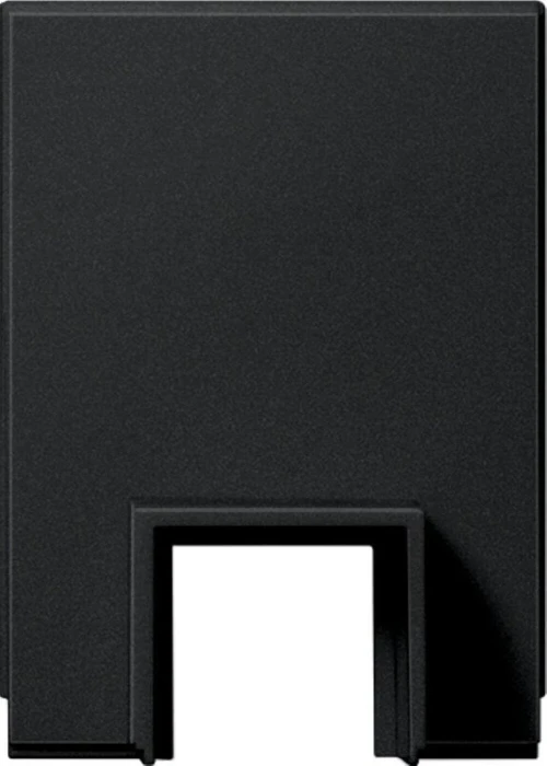 Gira Adapter zur Leitungseinführung für Kanal 15x15mm schwarz matt
