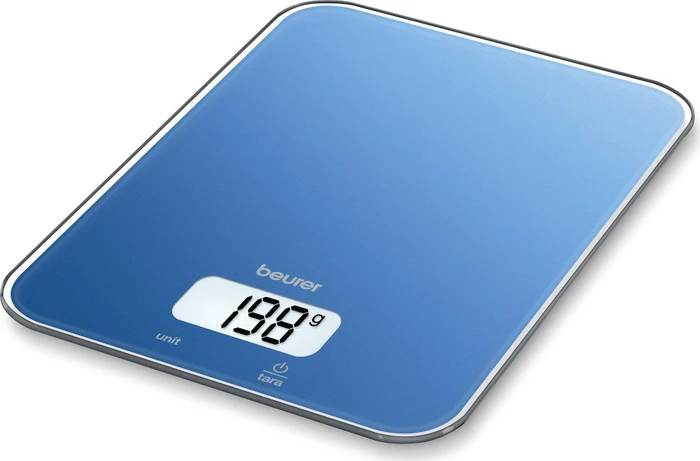 Beurer KS 19 digitale Küchenwaage ocean blue
