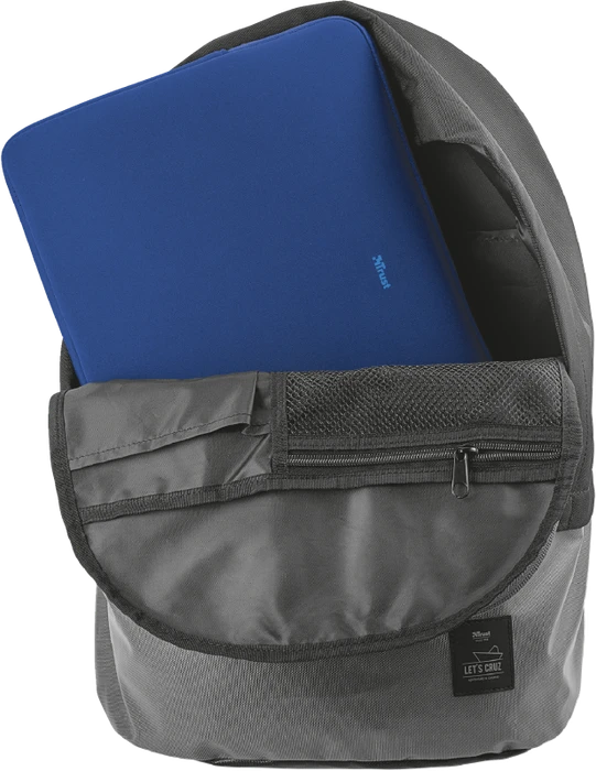 Trust Primo Soft Sleeve 13.3" blau
