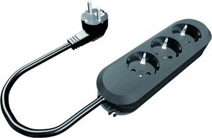 Bachmann Smart, 3-fach, 1.5m, schwarz
