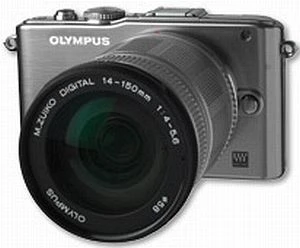 Olympus PEN E-PL3 silber mit Objektiv M.Zuiko digital ED 14-150mm 4.0-5.6