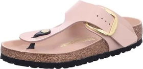 Birkenstock Gizeh Big Buckle Naturleder Lack high new beige (Damen)