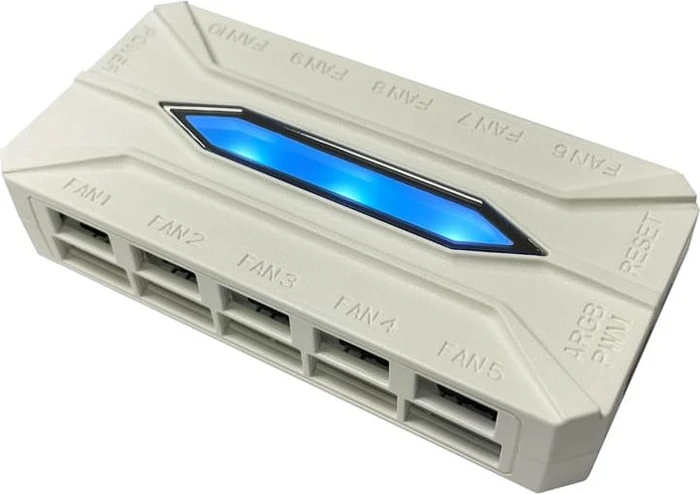 LC-Power Case Fan 120mm ARGB Reverse, weiß, LED-Steuerung, Fernbedienung, 120mm, 3er-Pack
