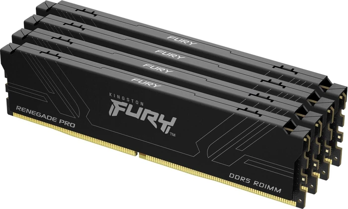 Kingston FURY Renegade Pro RDIMM 64GB Kit, DDR5-7200, CL38-50-50, 1RX8, reg ECC