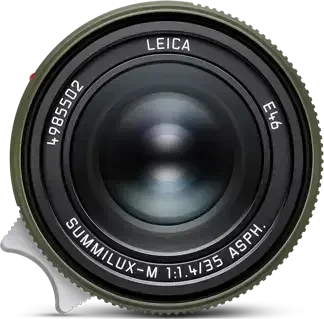 Leica Summilux-M 35mm 1.4 ASPH Redesign Safari grün