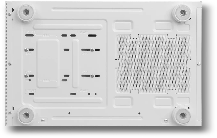 Nox Xtreme Hummer Vision White, weiß, Glasfenster