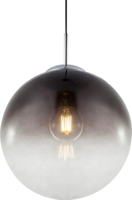 Globo Varus Hängeleuchte 30cm 1-flammig chrom/grau