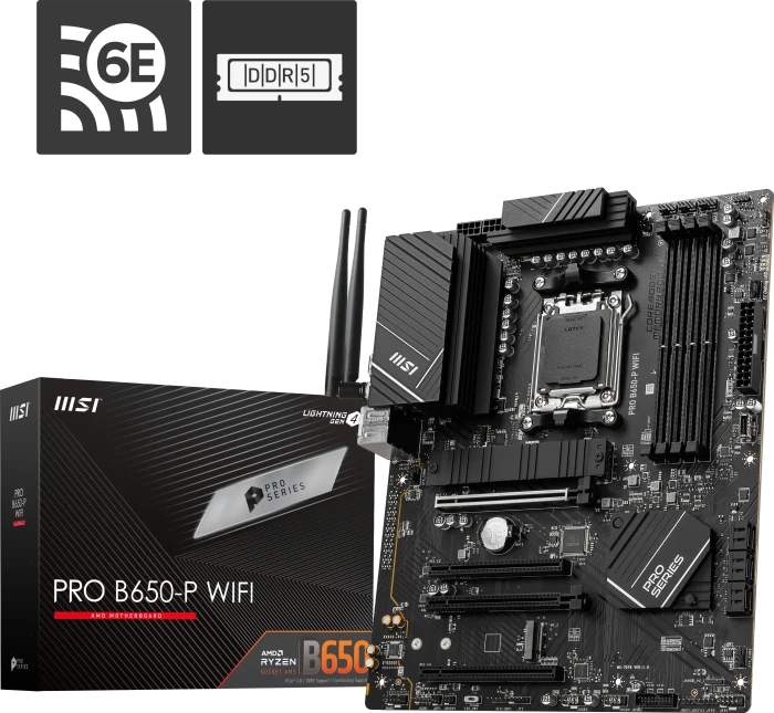 MSI PRO B650-P WIFI (AMD AM5)