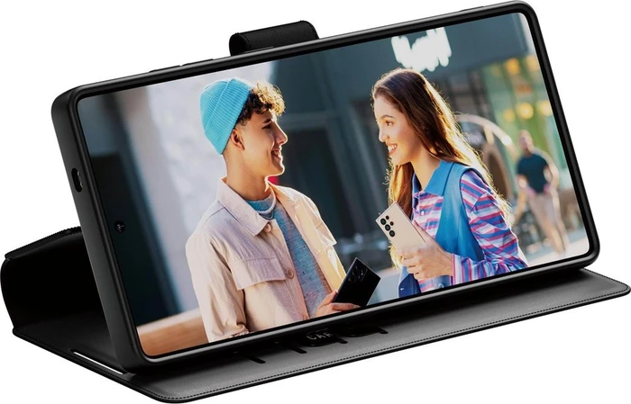 PanzerGlass Care Wallet Case w. Kickstand für Samsung Galaxy S25 Ultra schwarz