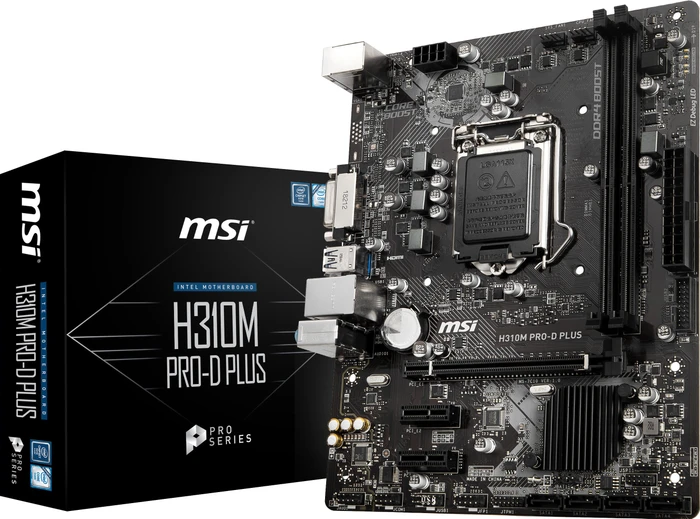MSI H310M Pro-D Plus (Intel 1151 v2)