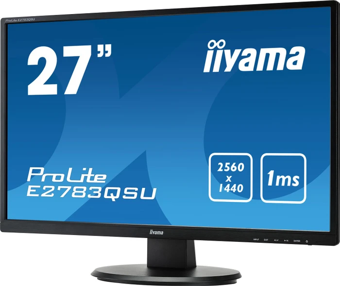 iiyama ProLite E2783QSU-B1, 27"