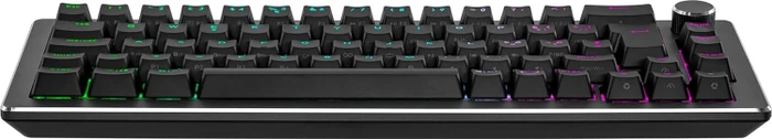 Cooler Master CK720, LEDs RGB, hot-swap, schwarz/grau, Kailh Box V2 RED, USB, IT