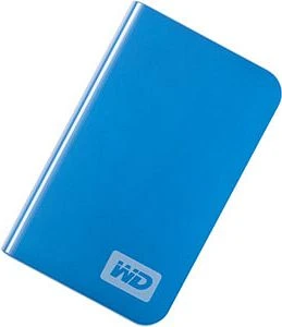 Western Digital WD My Passport Essential hellblau 320GB, USB 2.0